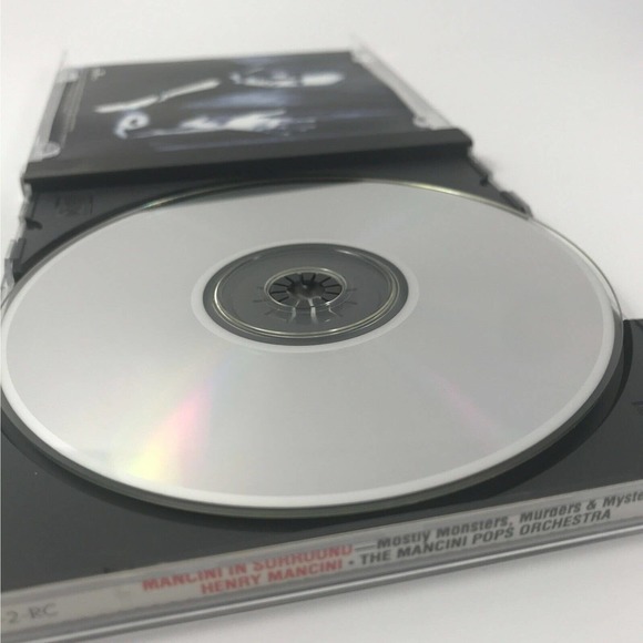 Mancini In Surround: Monsters, Murders & Mysteries CD, 1990, RCA - Picture 2 of 4